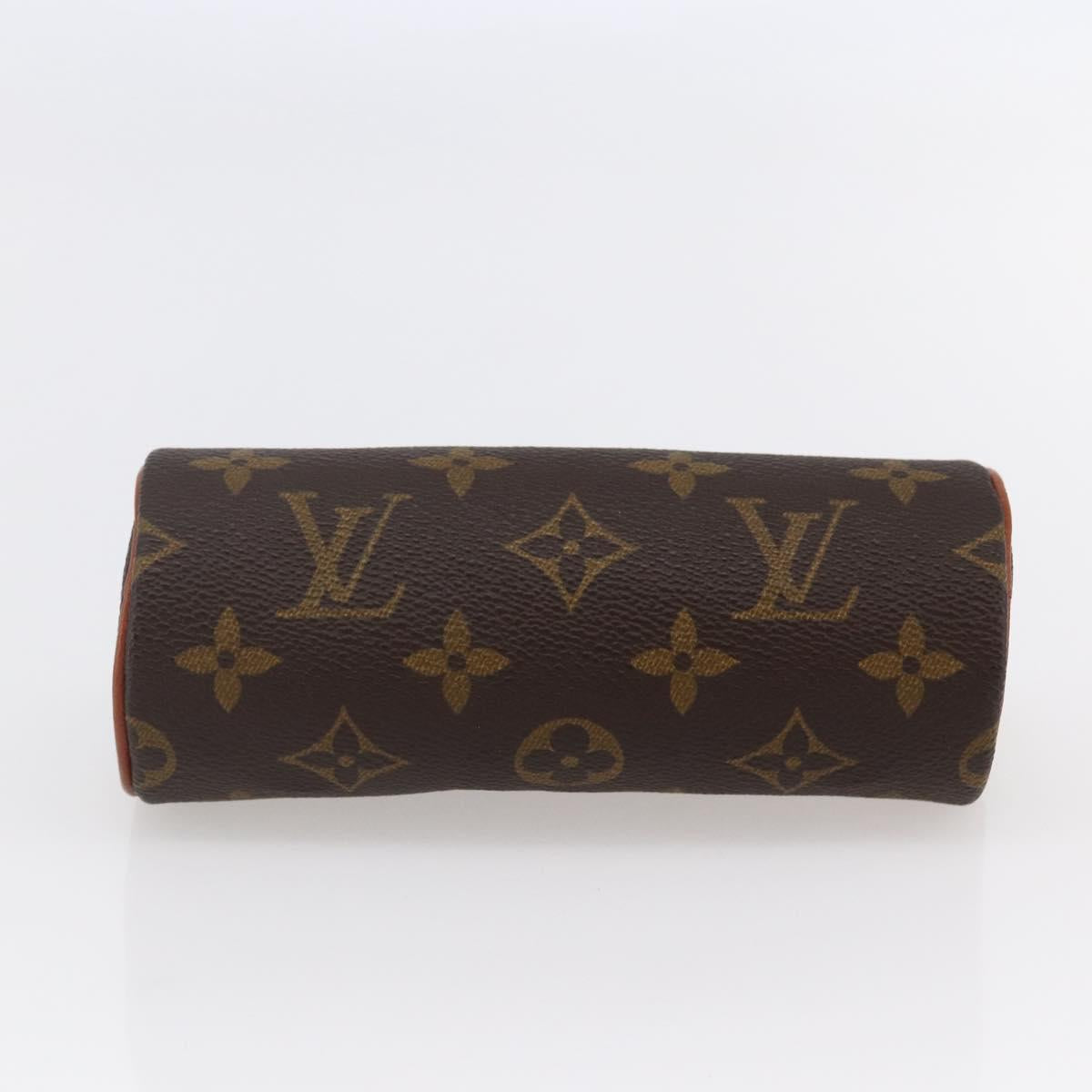 LOUIS VUITTON Monogram Papillon Pouch LV Auth 147222