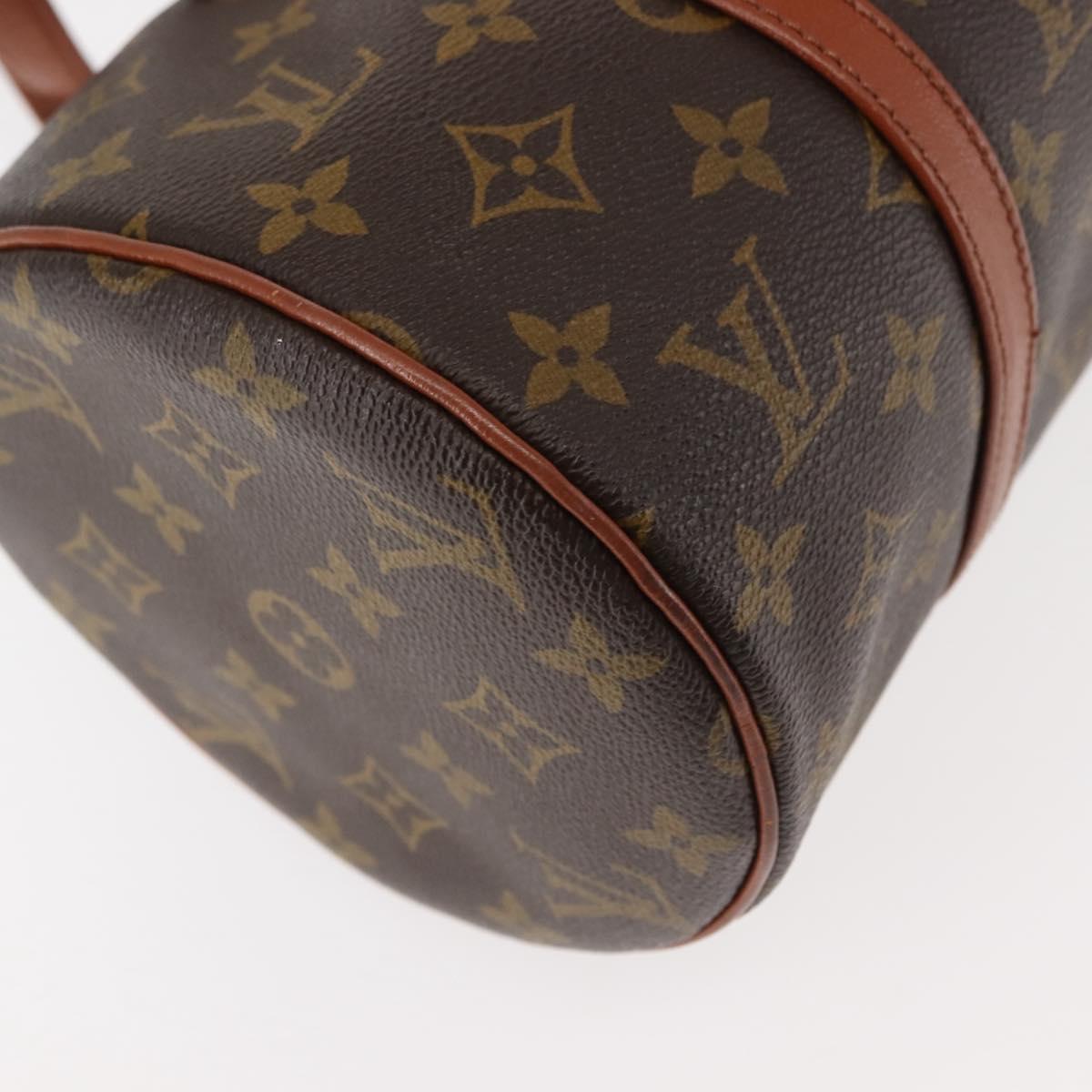 LOUIS VUITTON Monogram Papillon 30 Hand Bag M51385 LV Auth 147223