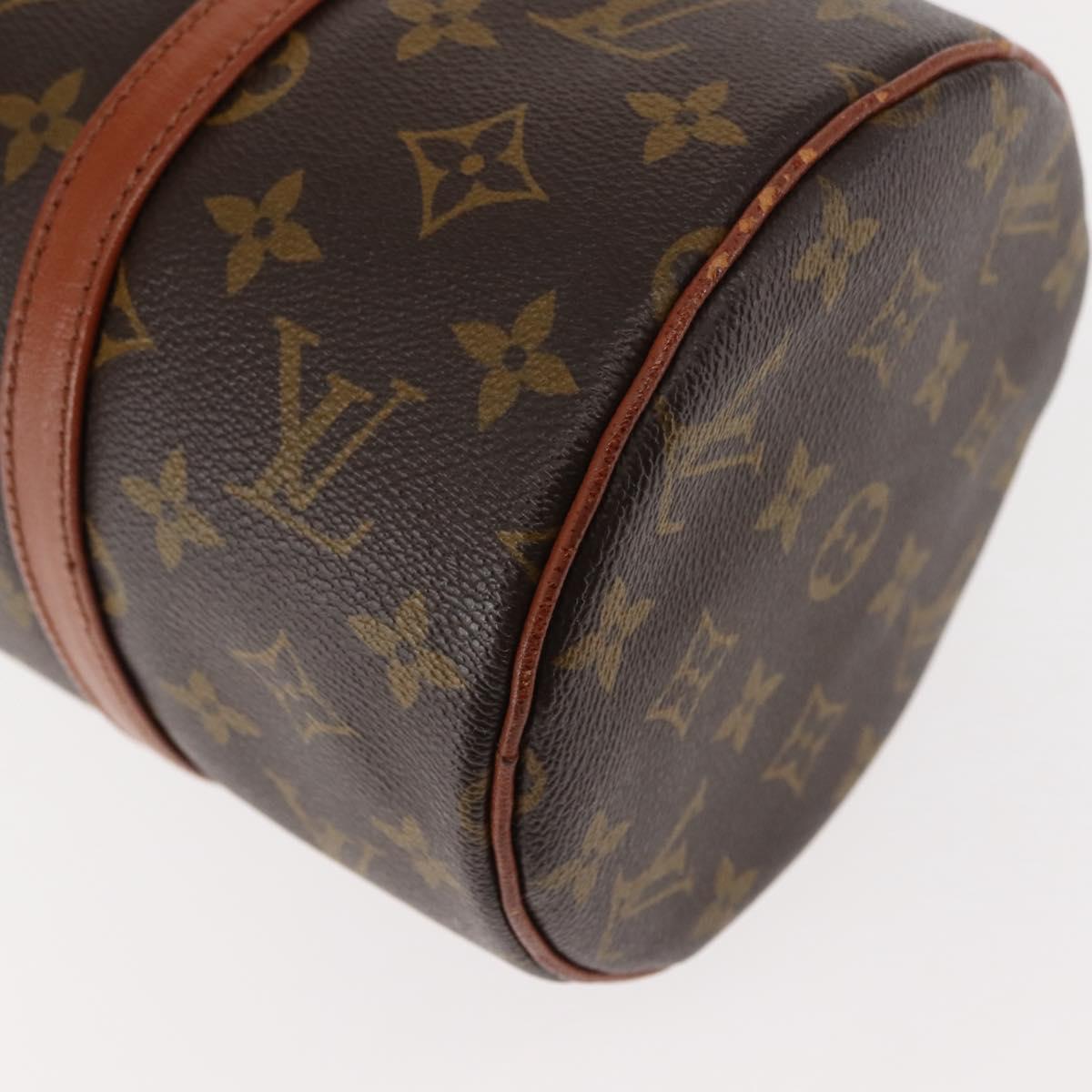 LOUIS VUITTON Monogram Papillon 30 Hand Bag M51385 LV Auth 147223