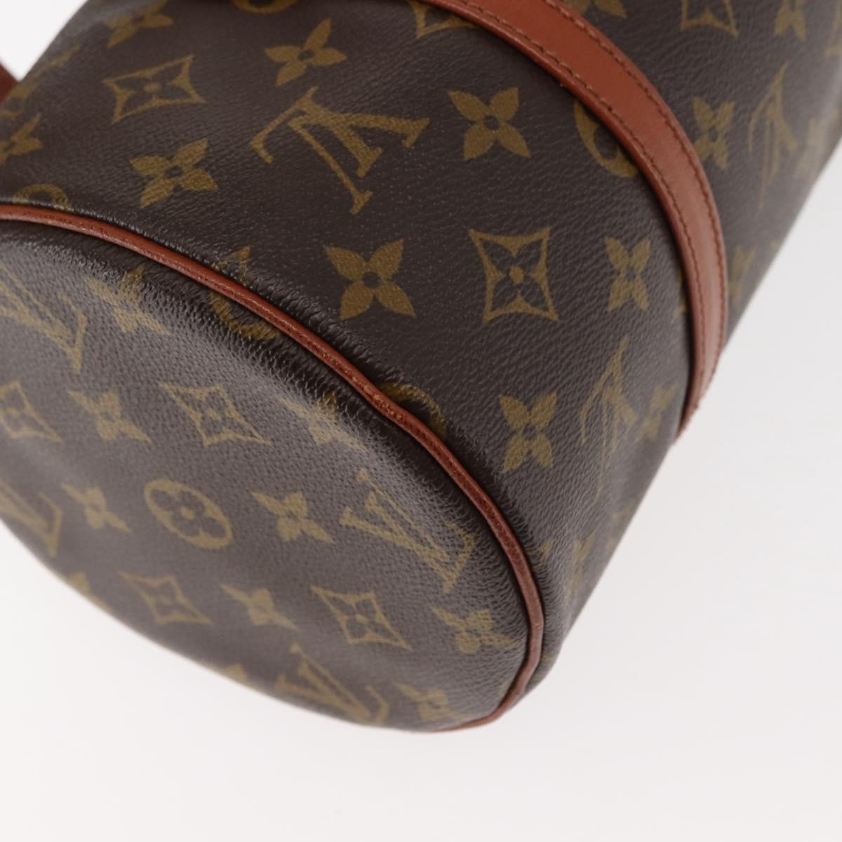 LOUIS VUITTON Monogram Papillon 30 Hand Bag M51385 LV Auth 147223