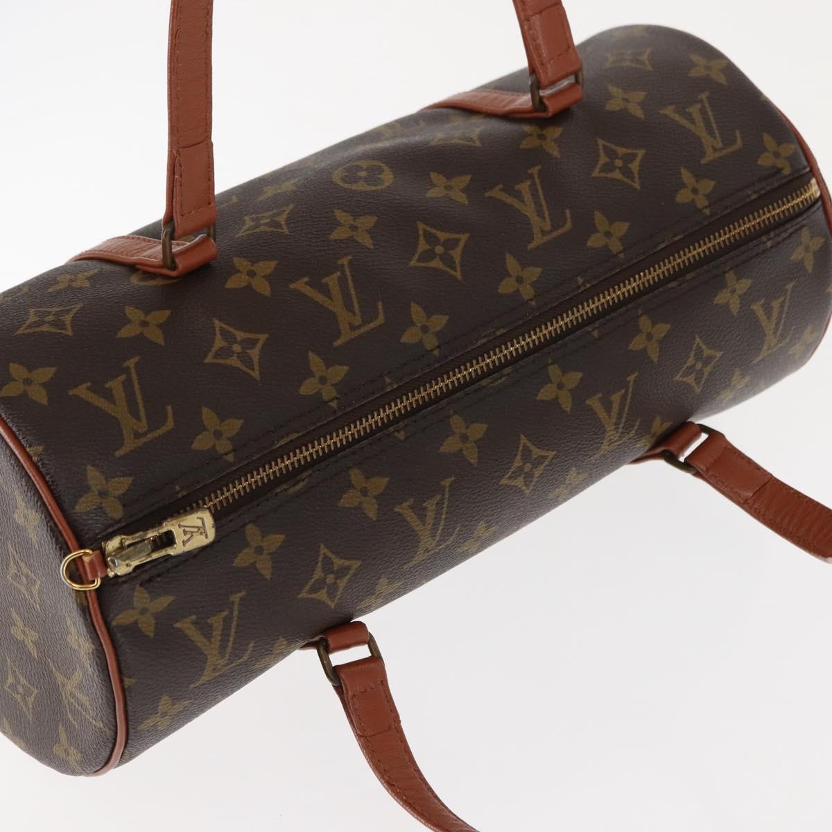 LOUIS VUITTON Monogram Papillon 30 Hand Bag M51385 LV Auth 147223
