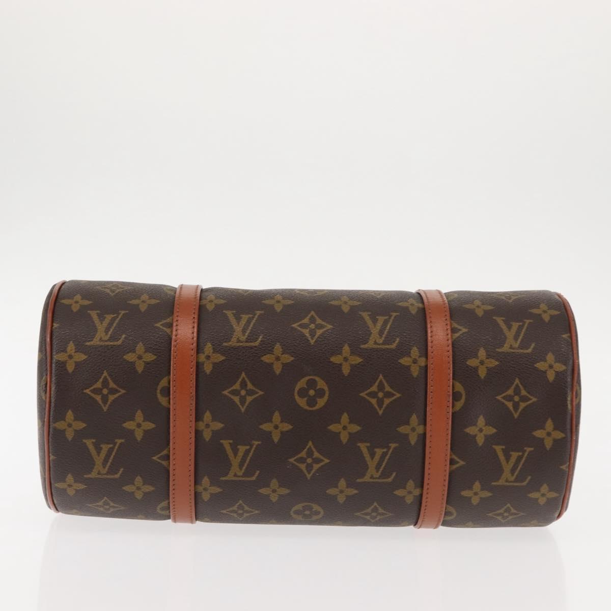 LOUIS VUITTON Monogram Papillon 30 Hand Bag M51385 LV Auth 147223