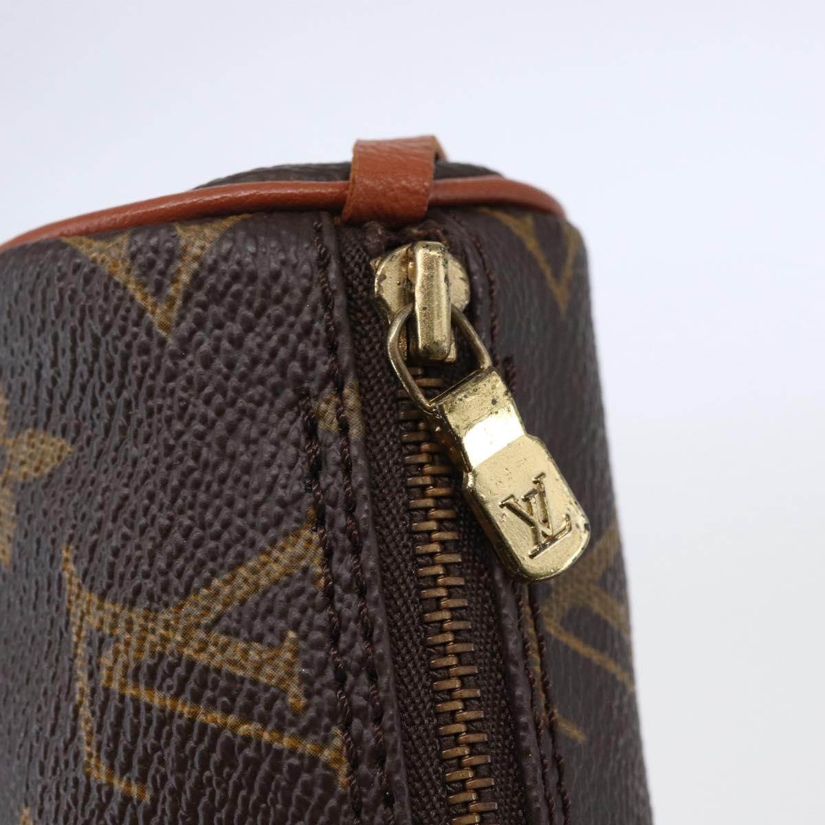 LOUIS VUITTON Monogram Papillon Pouch LV Auth 147224