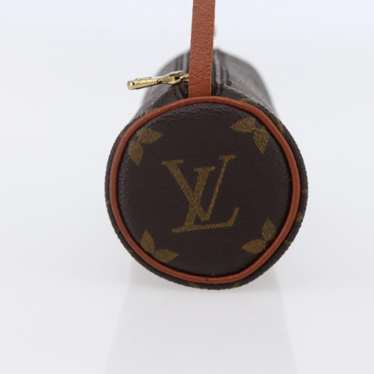 LOUIS VUITTON Monogram Papillon Pouch LV Auth 147224