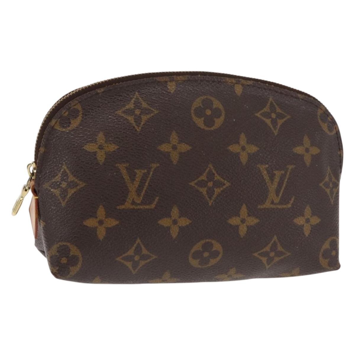 LOUIS VUITTON Monogram Pochette Cosmetic PM Pouch M43998 LV Auth 147230
