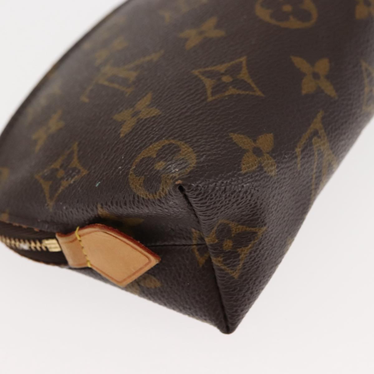 LOUIS VUITTON Monogram Pochette Cosmetic PM Pouch M43998 LV Auth 147230