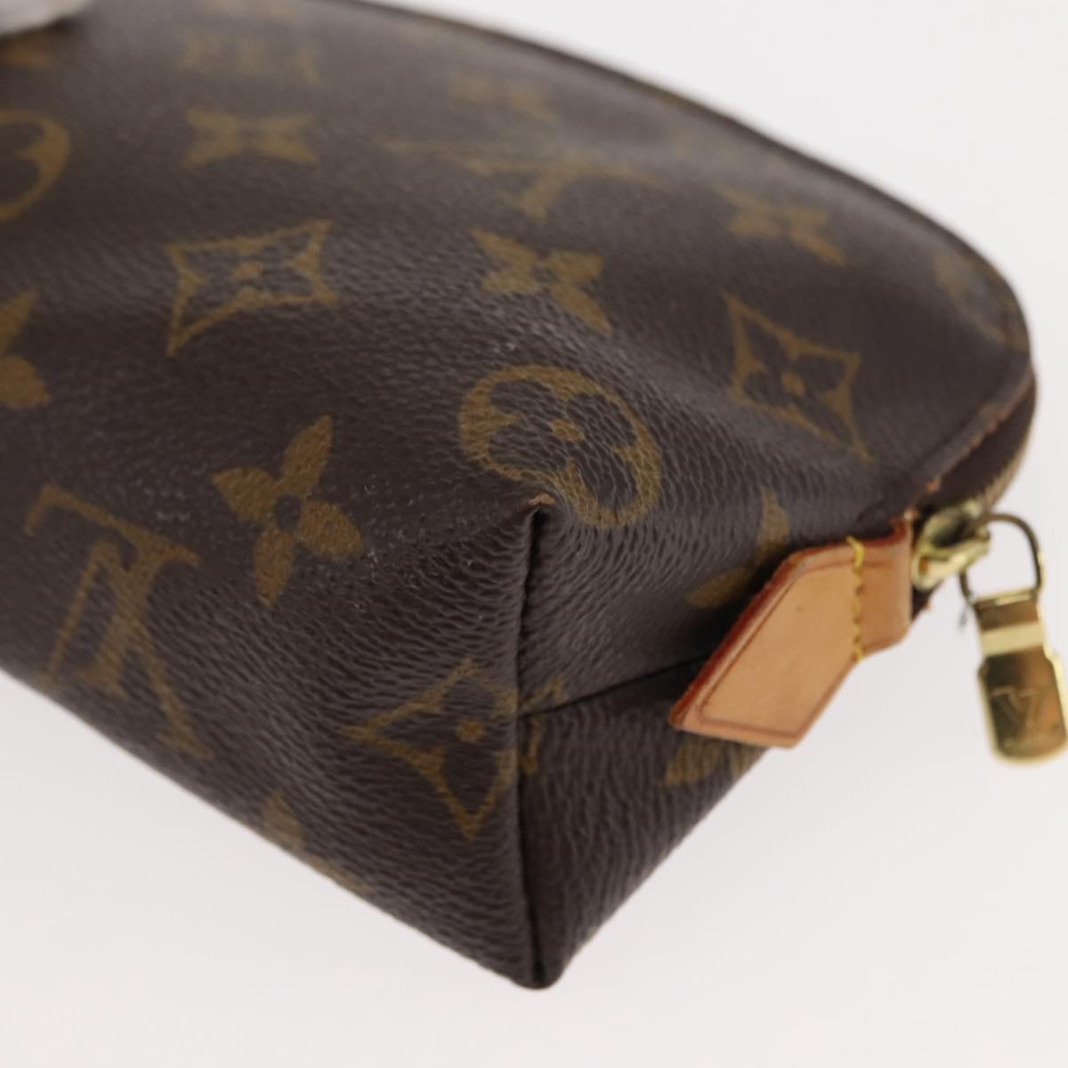 LOUIS VUITTON Monogram Pochette Cosmetic PM Pouch M43998 LV Auth 147230