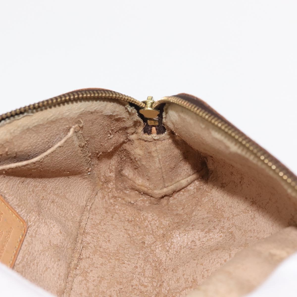 LOUIS VUITTON Monogram Pochette Cosmetic PM Pouch M43998 LV Auth 147230