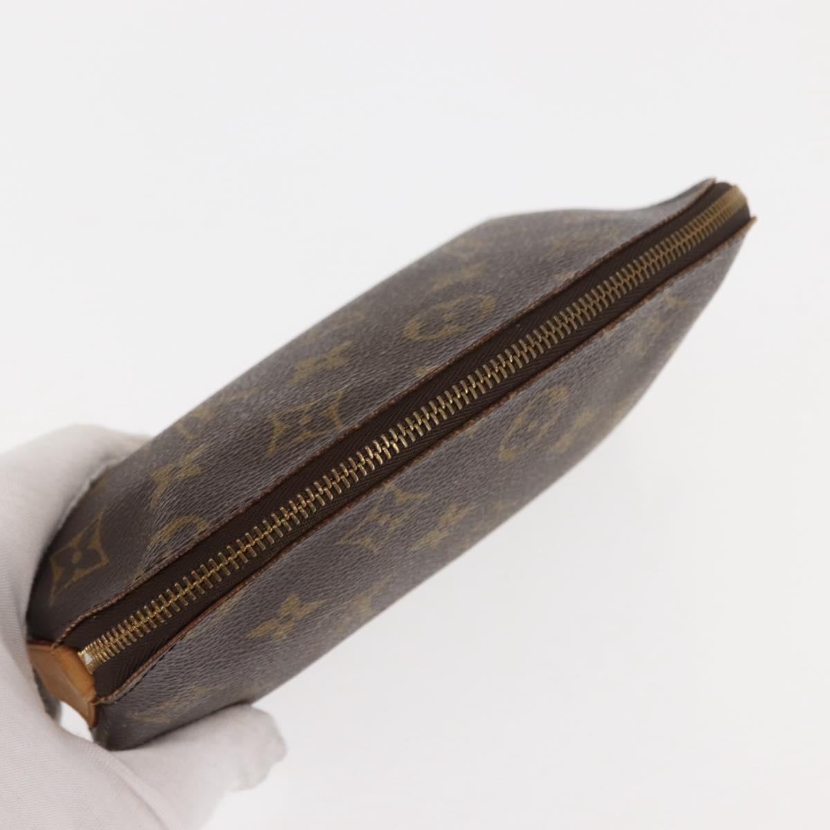 LOUIS VUITTON Monogram Pochette Cosmetic PM Pouch M43998 LV Auth 147230
