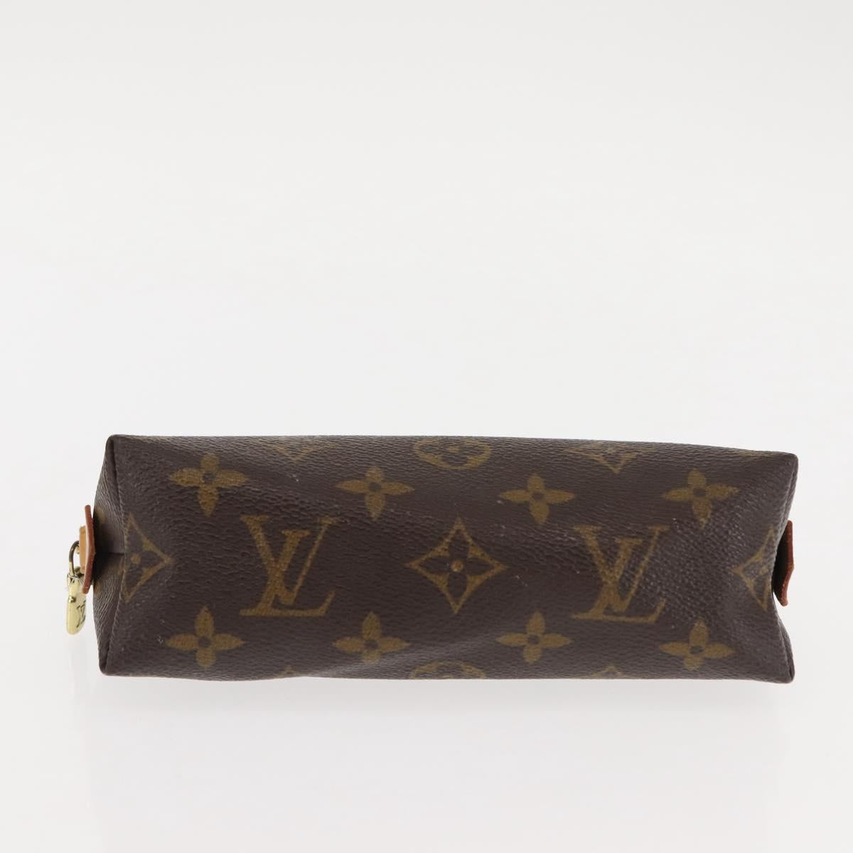 LOUIS VUITTON Monogram Pochette Cosmetic PM Pouch M43998 LV Auth 147230