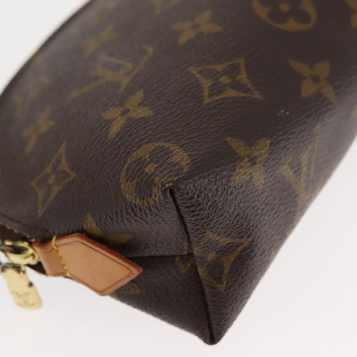 LOUIS VUITTON Monogram Pochette Cosmetic PM Pouch M43998 LV Auth 147230
