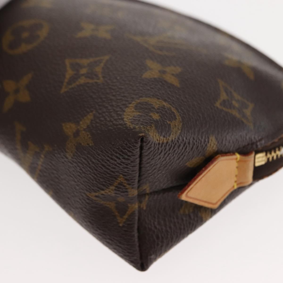 LOUIS VUITTON Monogram Pochette Cosmetic PM Pouch M43998 LV Auth 147230
