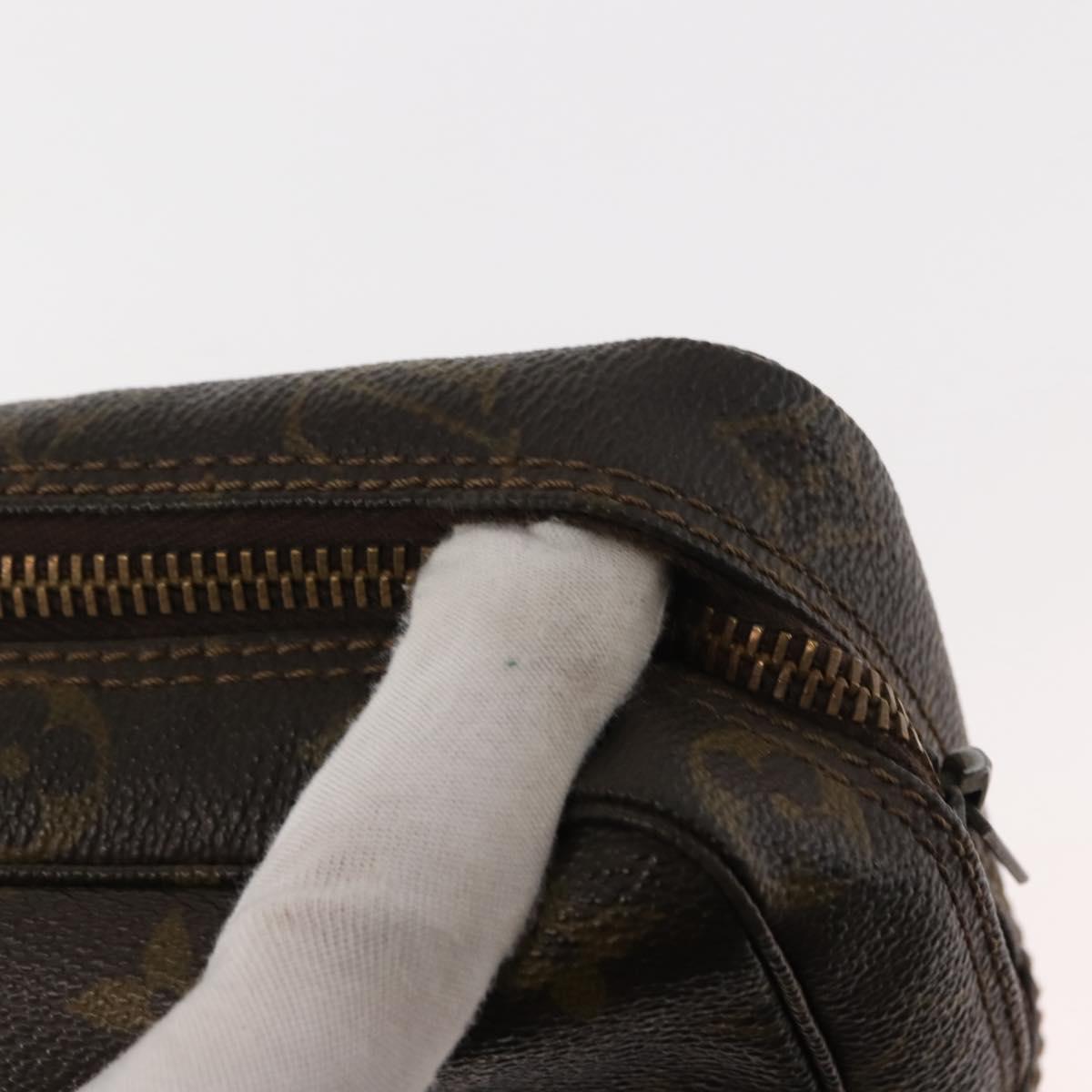 LOUIS VUITTON Monogram Trousse Toilette 23 Clutch Bag M47524 LV Auth 147231