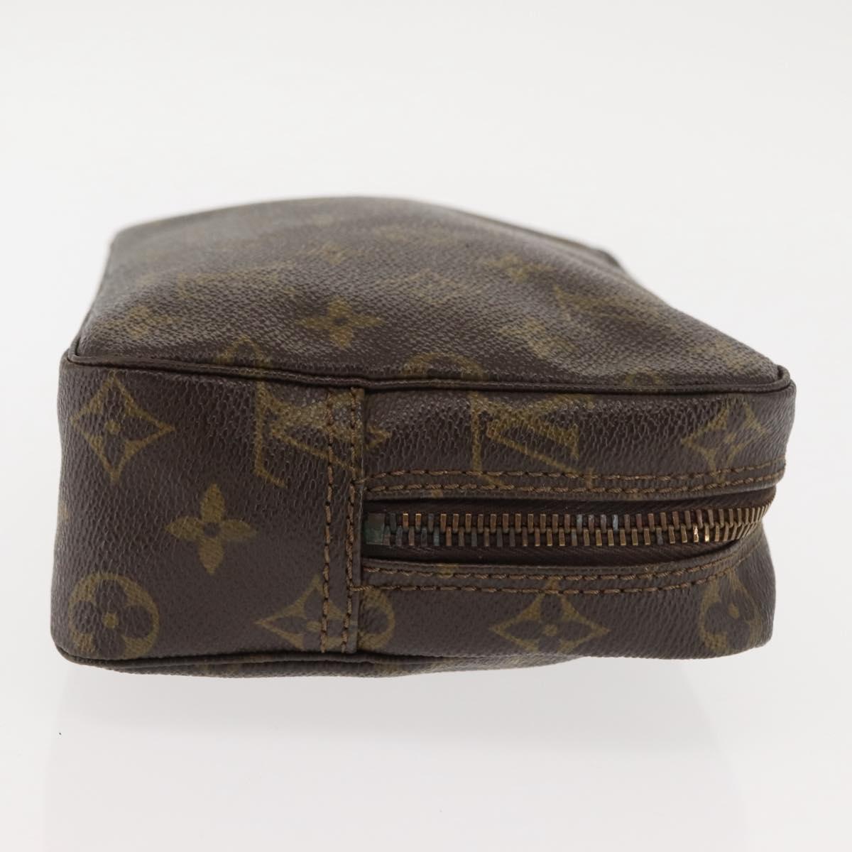 LOUIS VUITTON Monogram Trousse Toilette 23 Clutch Bag M47524 LV Auth 147231