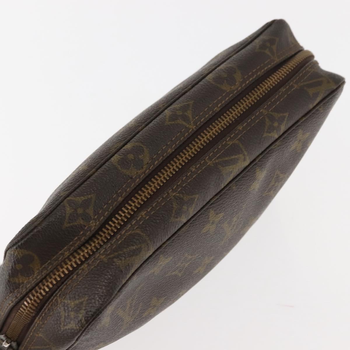 LOUIS VUITTON Monogram Trousse Toilette 23 Clutch Bag M47524 LV Auth 147231
