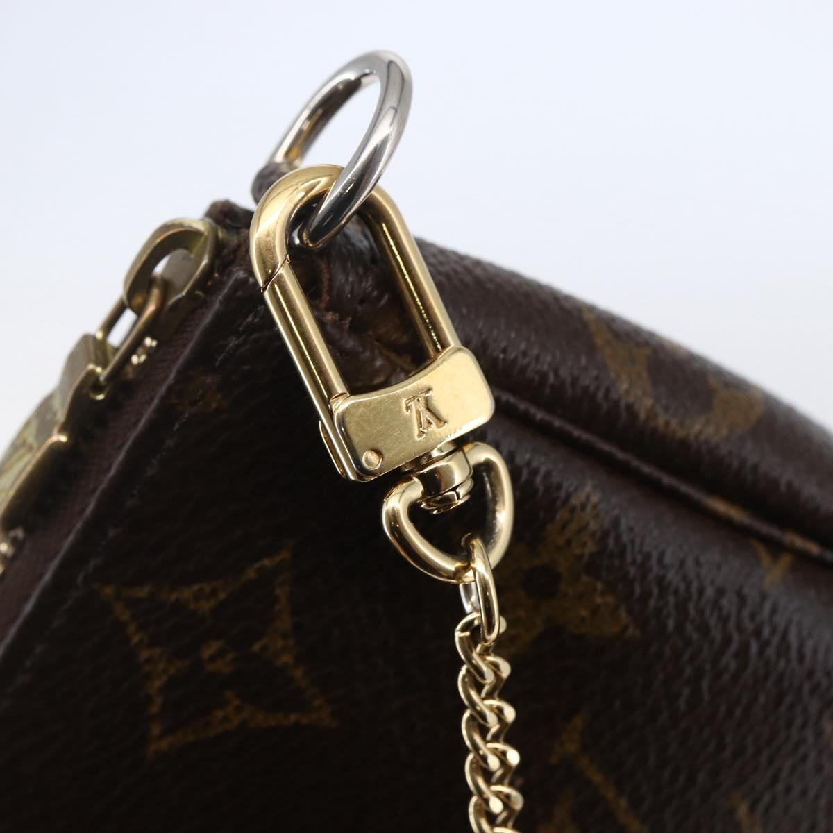 LOUIS VUITTON Monogram Mini Pochette Accessoires Pouch M58009 LV Auth 147233