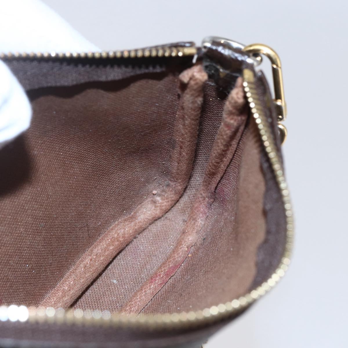 LOUIS VUITTON Monogram Mini Pochette Accessoires Pouch M58009 LV Auth 147233