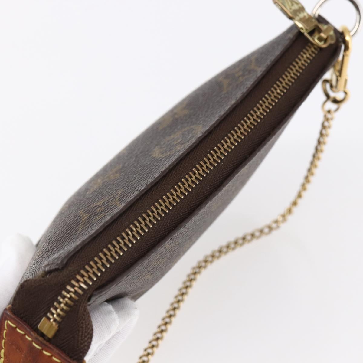 LOUIS VUITTON Monogram Mini Pochette Accessoires Pouch M58009 LV Auth 147233