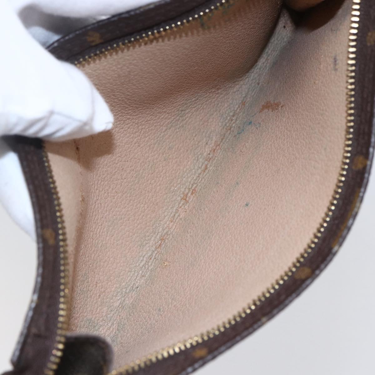 LOUIS VUITTON Monogram Bucket GM Accessory Pouch LV Auth 147234