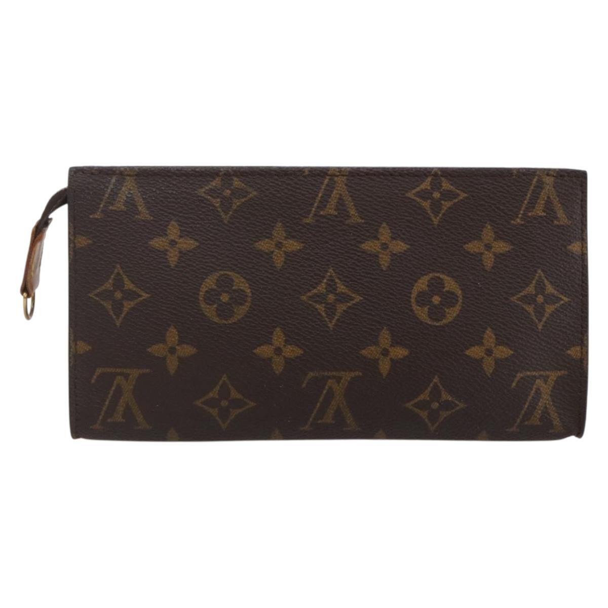 LOUIS VUITTON Monogram Bucket GM Accessory Pouch LV Auth 147234