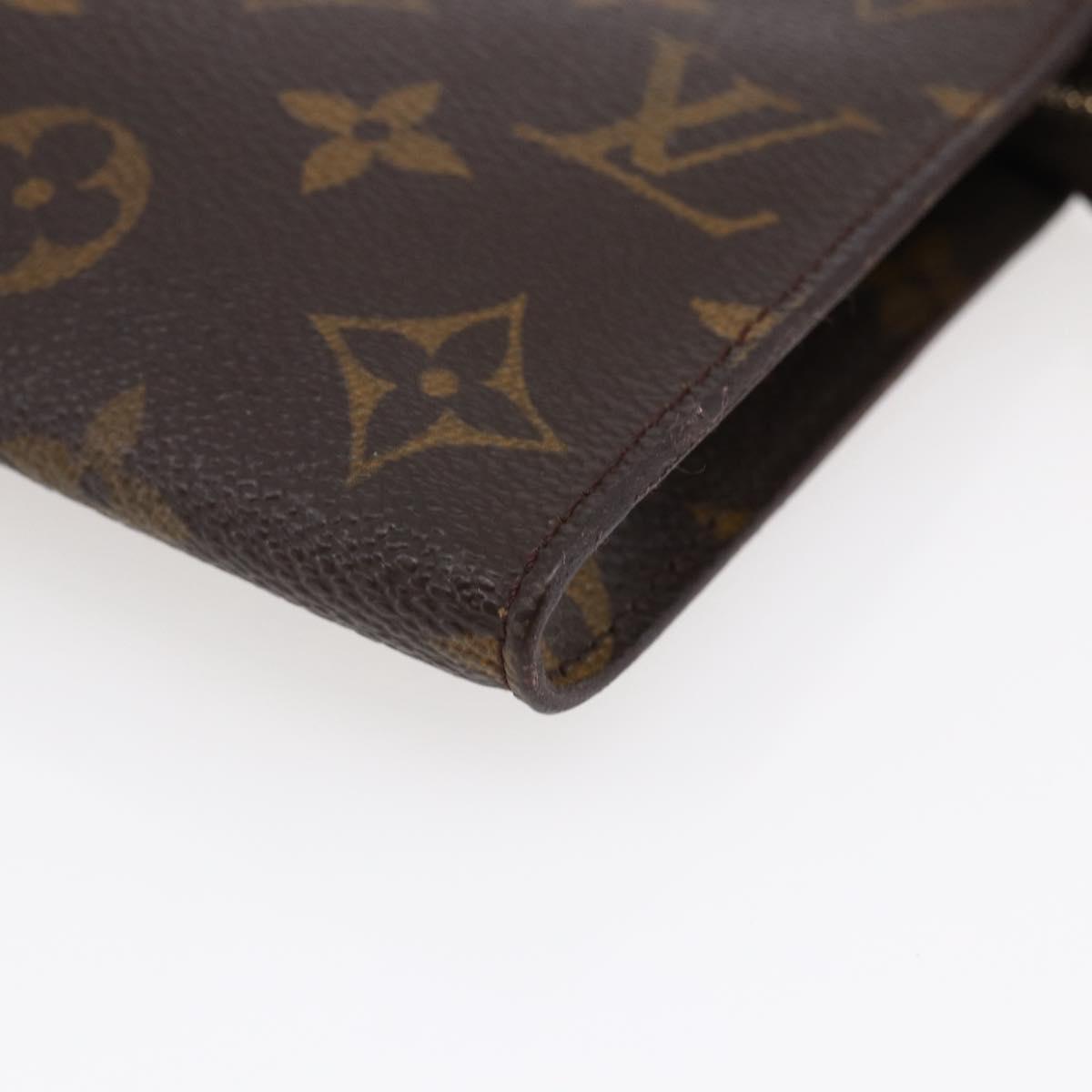 LOUIS VUITTON Monogram Bucket GM Accessory Pouch LV Auth 147234