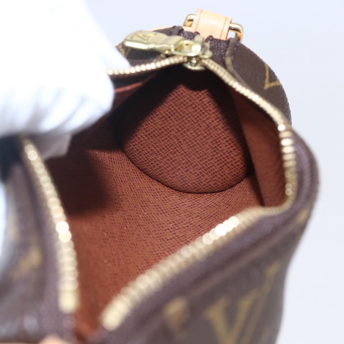 LOUIS VUITTON Monogram Papillon Pouch LV Auth 147235