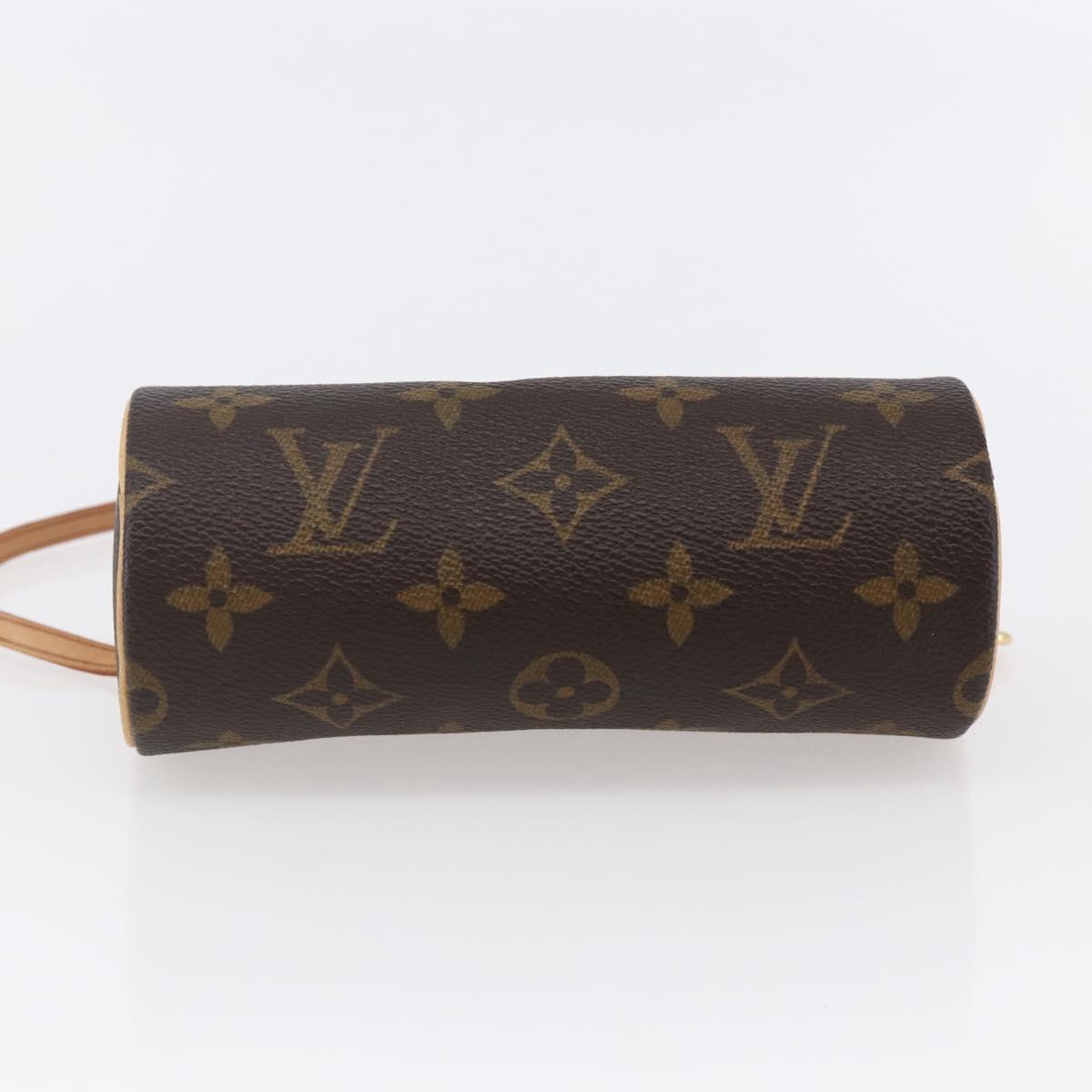 LOUIS VUITTON Monogram Papillon Pouch LV Auth 147235