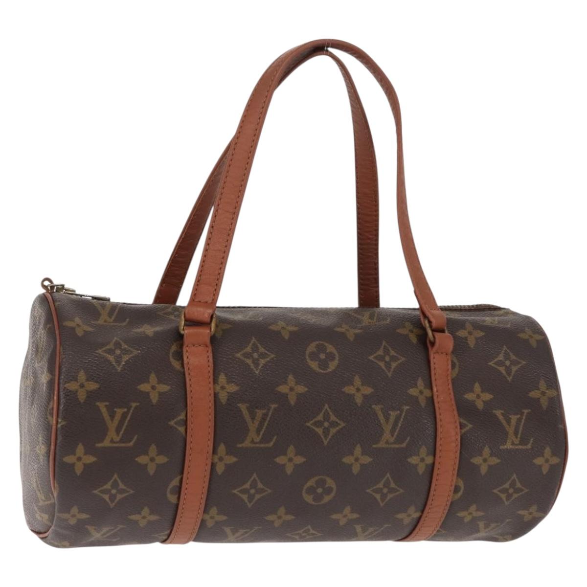 LOUIS VUITTON Monogram Papillon 30 Hand Bag M51385 LV Auth 147242