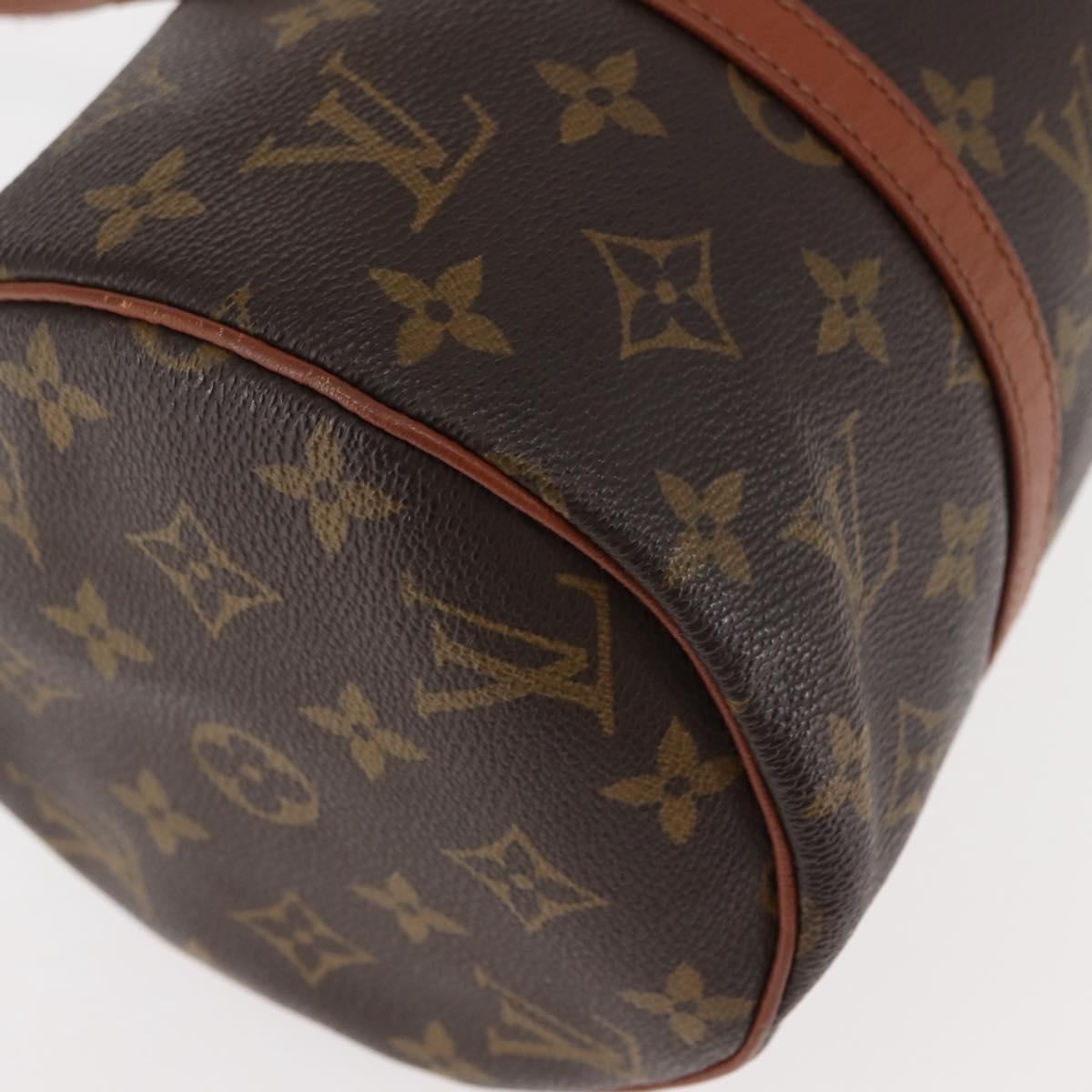 LOUIS VUITTON Monogram Papillon 30 Hand Bag M51385 LV Auth 147242