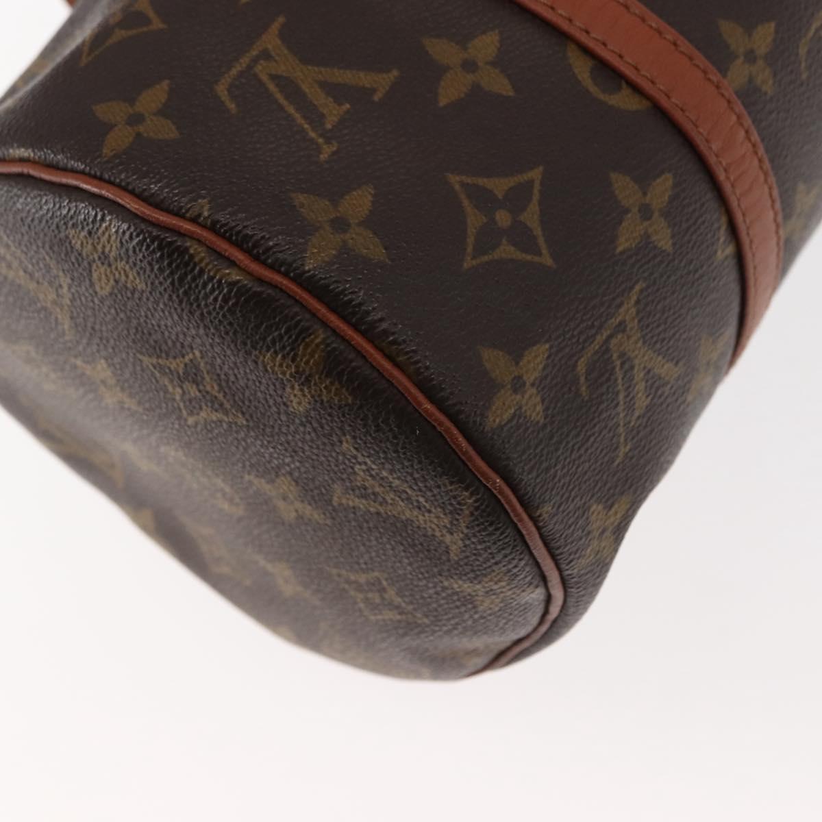 LOUIS VUITTON Monogram Papillon 30 Hand Bag M51385 LV Auth 147242