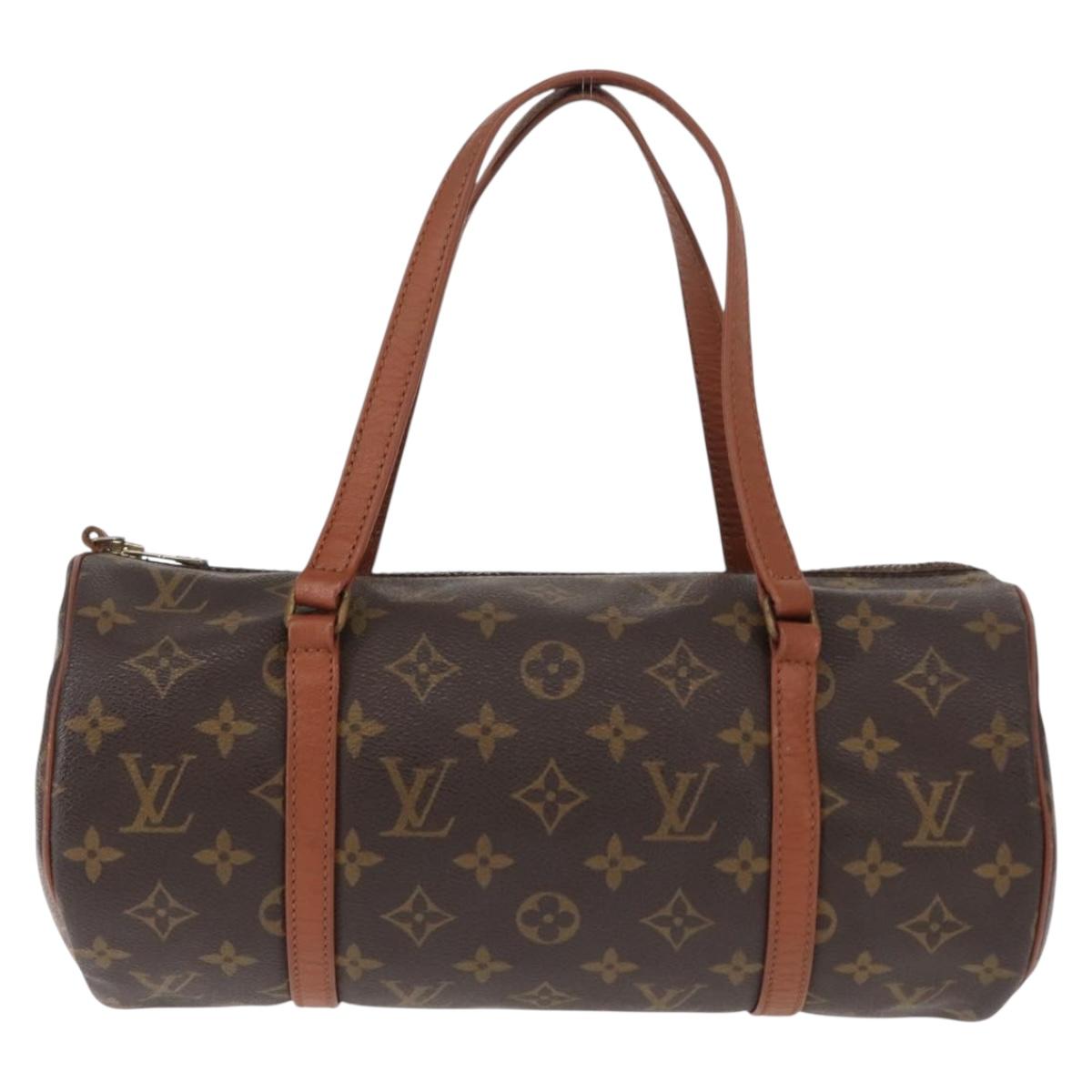 LOUIS VUITTON Monogram Papillon 30 Hand Bag M51385 LV Auth 147242