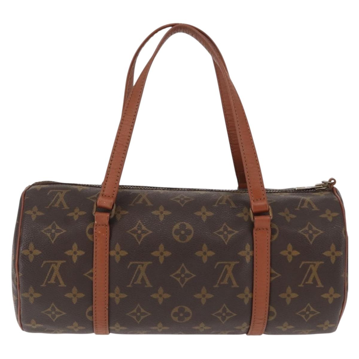 LOUIS VUITTON Monogram Papillon 30 Hand Bag M51385 LV Auth 147242