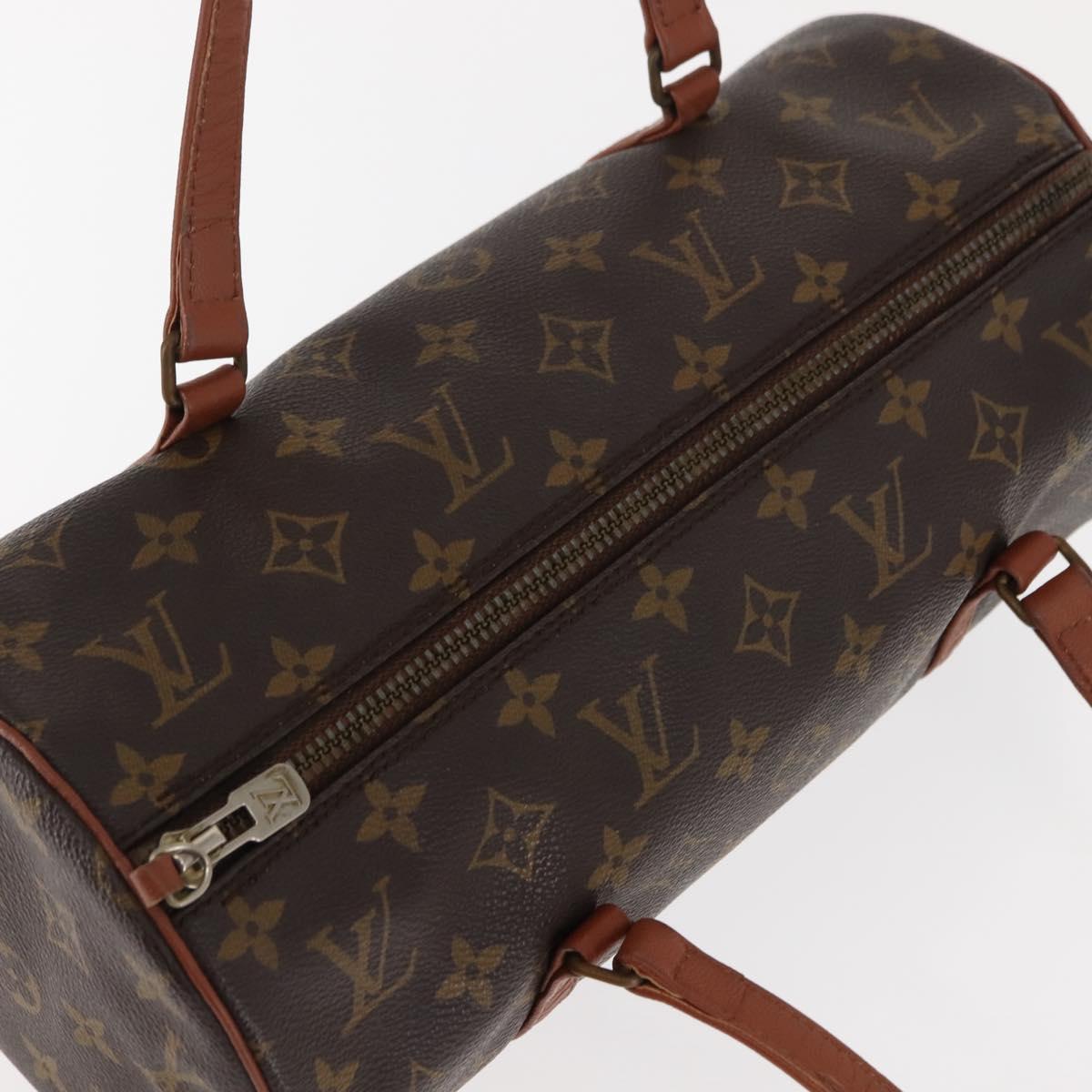 LOUIS VUITTON Monogram Papillon 30 Hand Bag M51385 LV Auth 147242