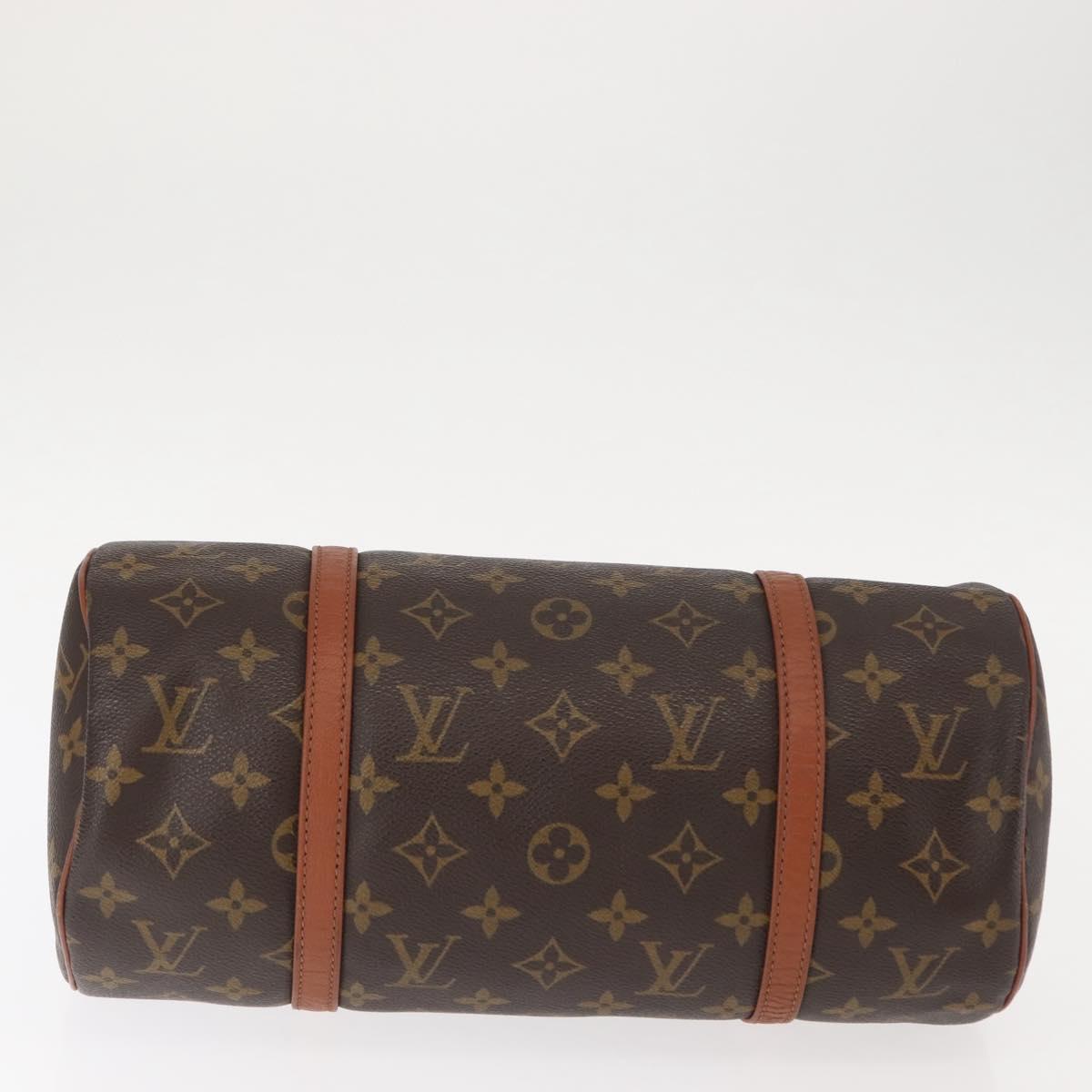 LOUIS VUITTON Monogram Papillon 30 Hand Bag M51385 LV Auth 147242