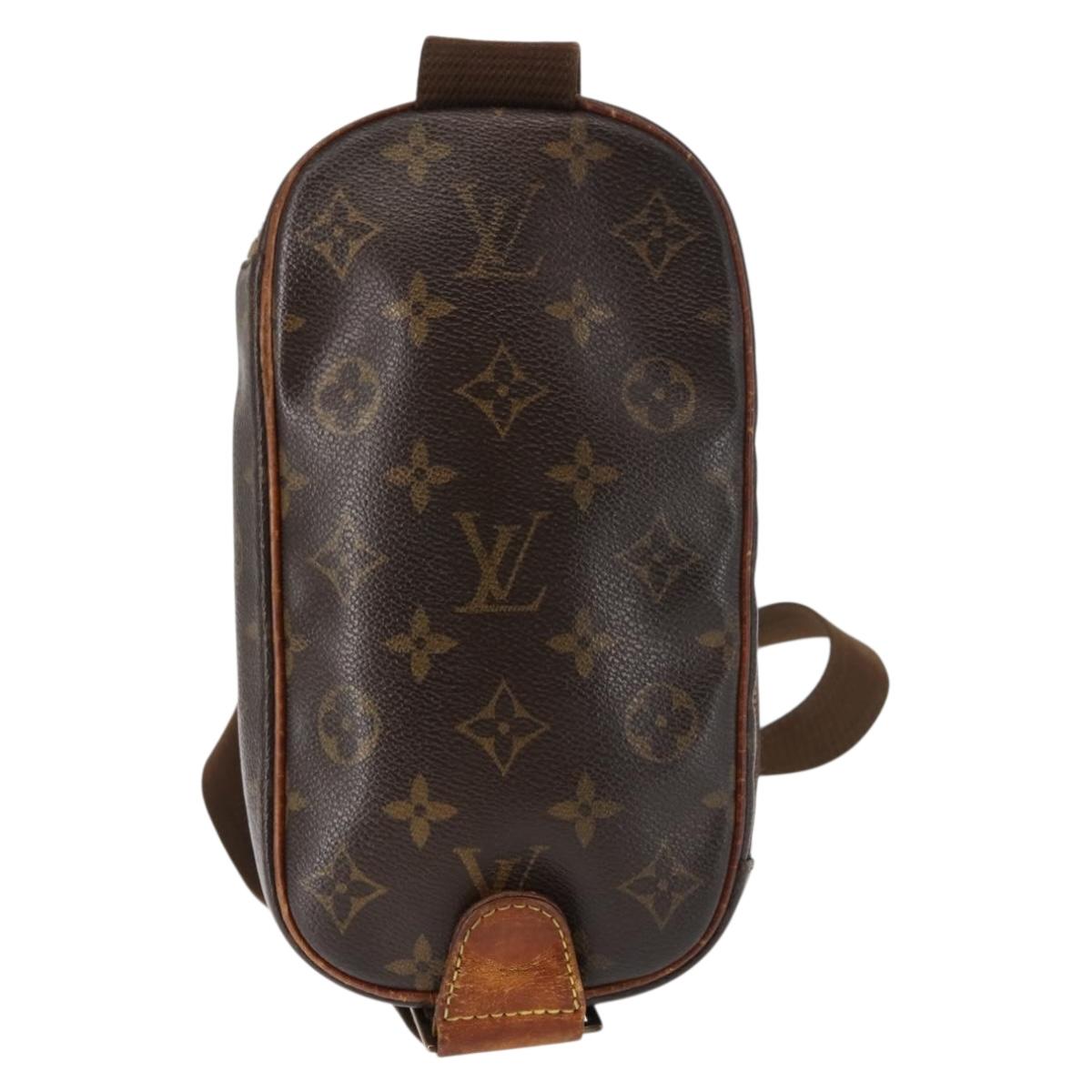LOUIS VUITTON Monogram Pochette Gange Shoulder Bag M51870 LV Auth 147245