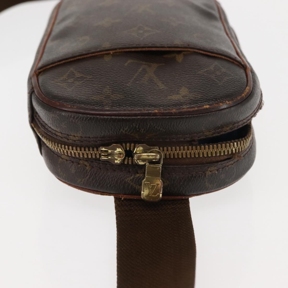 LOUIS VUITTON Monogram Pochette Gange Shoulder Bag M51870 LV Auth 147245