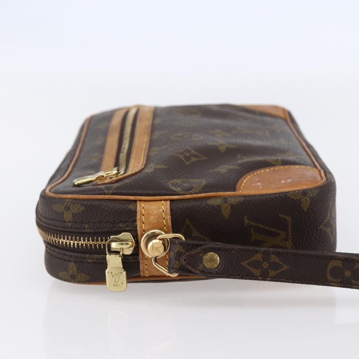 LOUIS VUITTON Monogram Marly Dragonne GM Clutch Bag M51825 LV Auth 147247