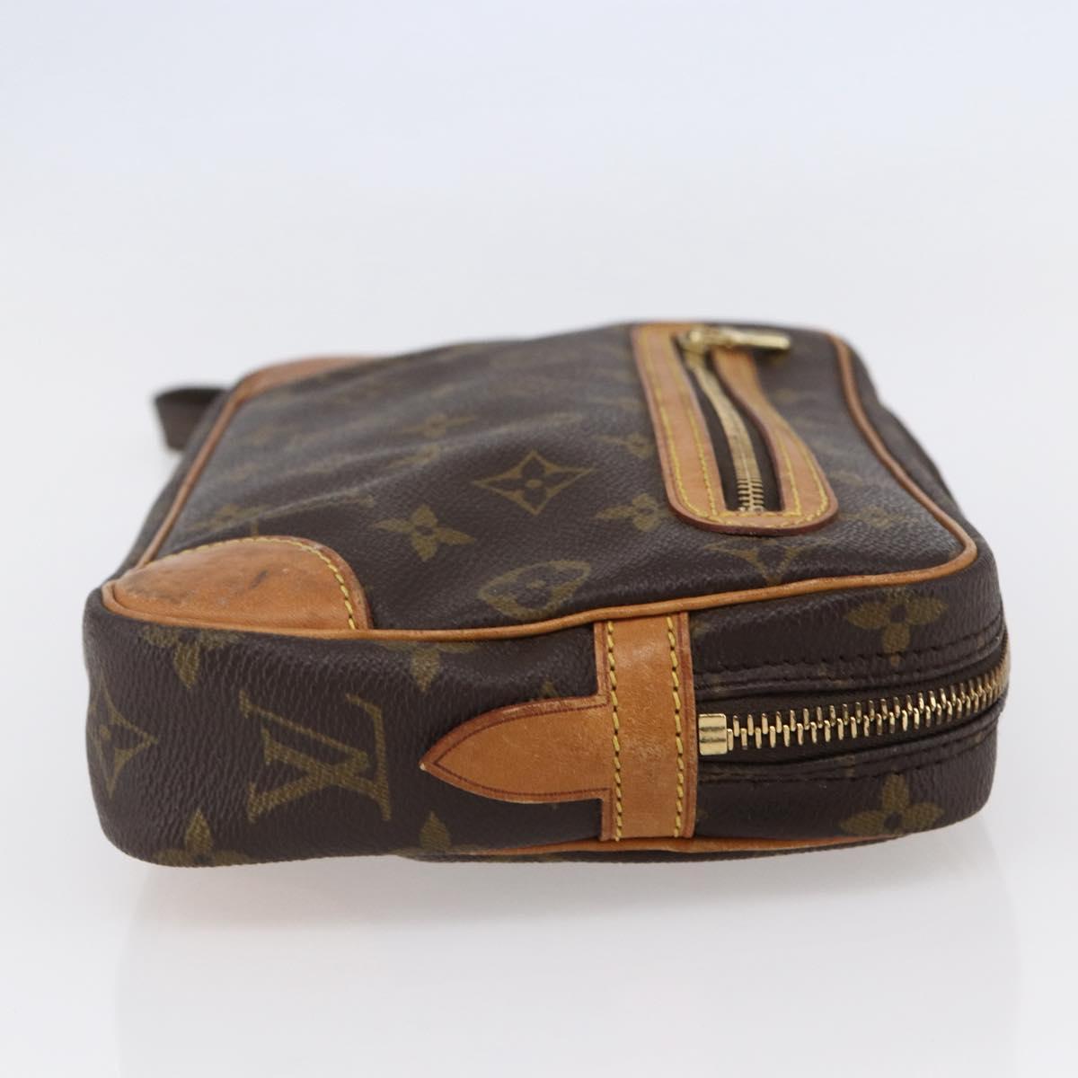 LOUIS VUITTON Monogram Marly Dragonne GM Clutch Bag M51825 LV Auth 147247