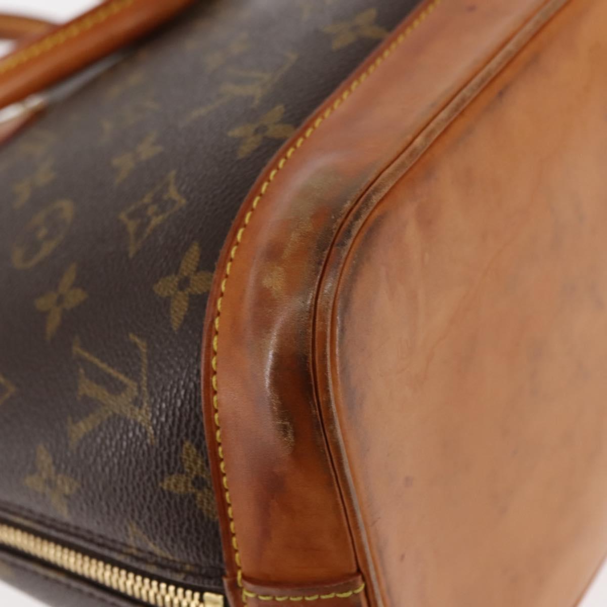 LOUIS VUITTON Monogram Alma Hand Bag M51130 LV Auth 147248