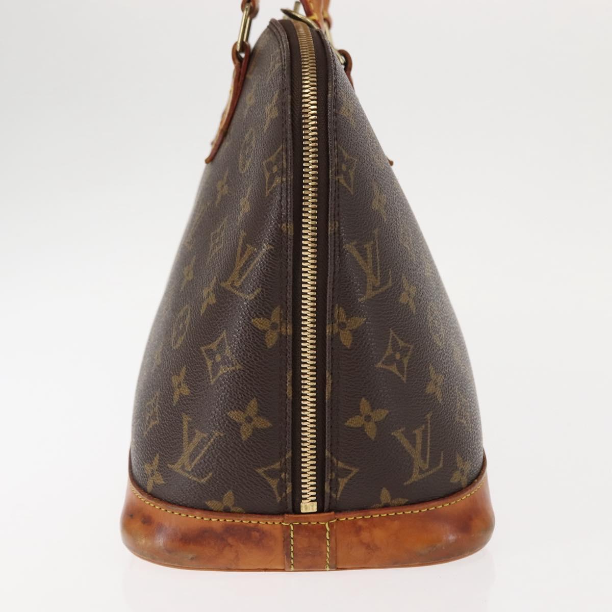 LOUIS VUITTON Monogram Alma Hand Bag M51130 LV Auth 147248