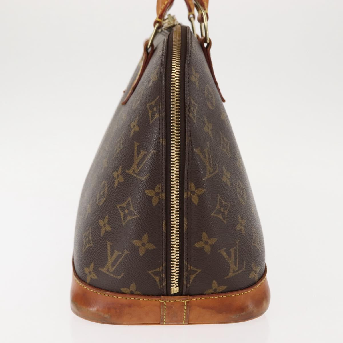 LOUIS VUITTON Monogram Alma Hand Bag M51130 LV Auth 147248