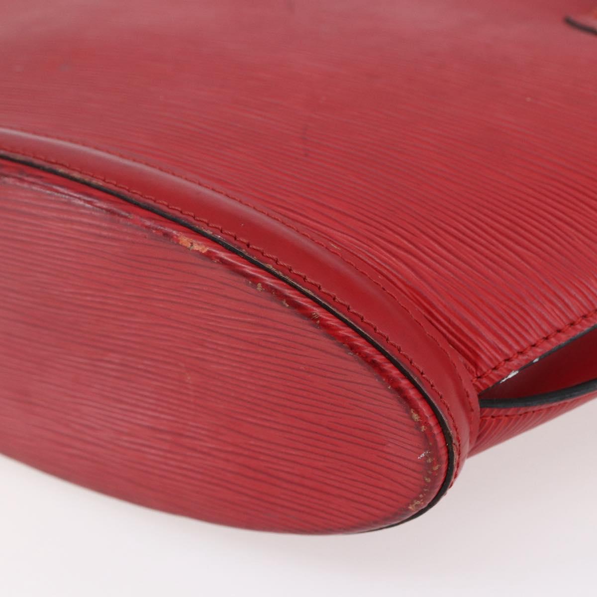 LOUIS VUITTON Epi Saint Jacques Shoulder Bag Red M52277 LV Auth 147252