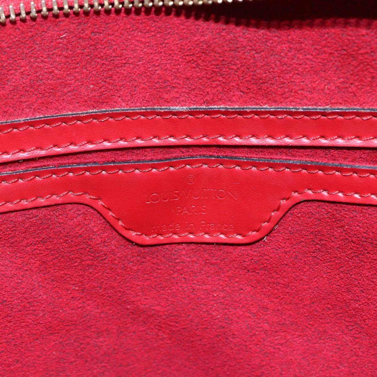 LOUIS VUITTON Epi Saint Jacques Shoulder Bag Red M52277 LV Auth 147252