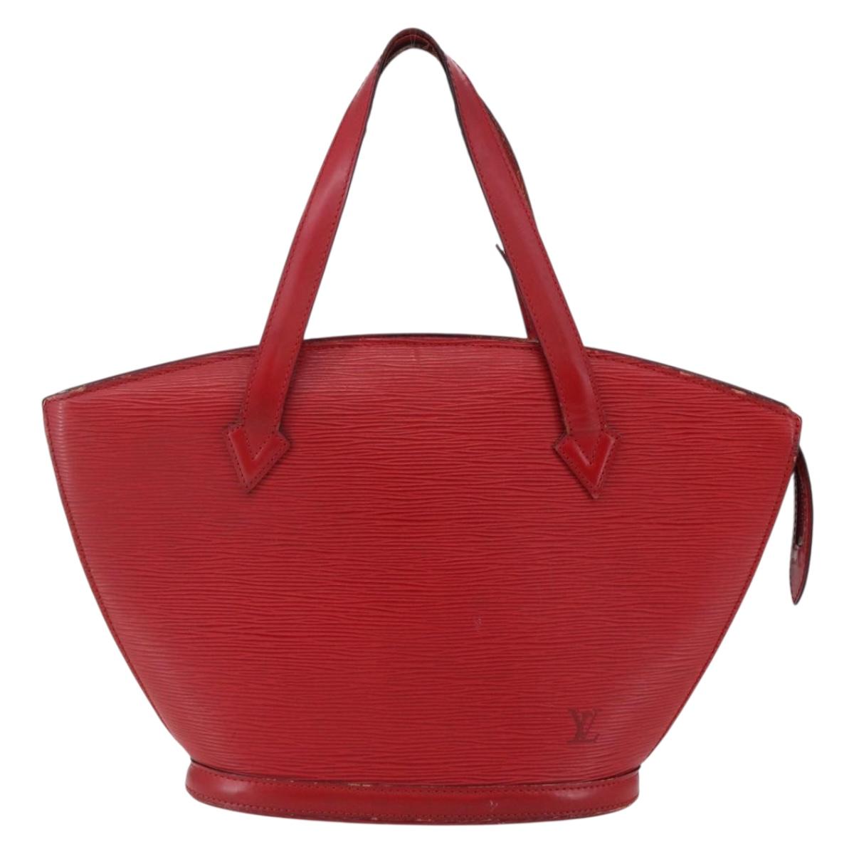 LOUIS VUITTON Epi Saint Jacques Shoulder Bag Red M52277 LV Auth 147252
