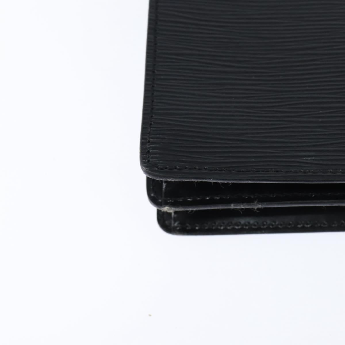 LOUIS VUITTON Epi Angian Shoulder Bag 2way Black M52112 LV Auth 147253