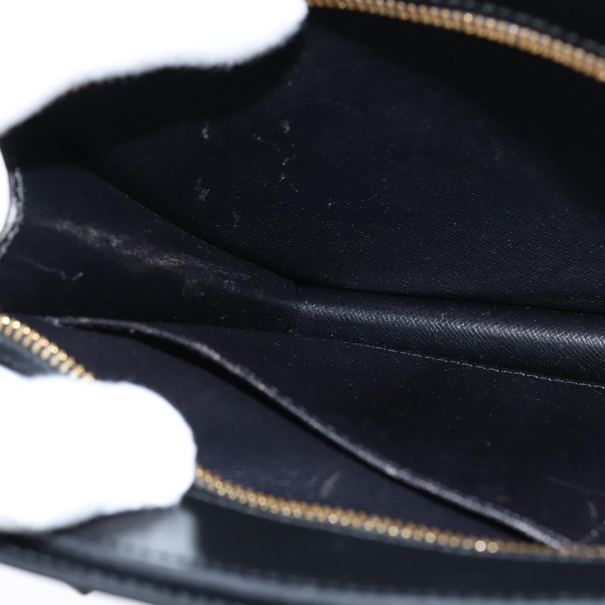 LOUIS VUITTON Epi Angian Shoulder Bag 2way Black M52112 LV Auth 147253