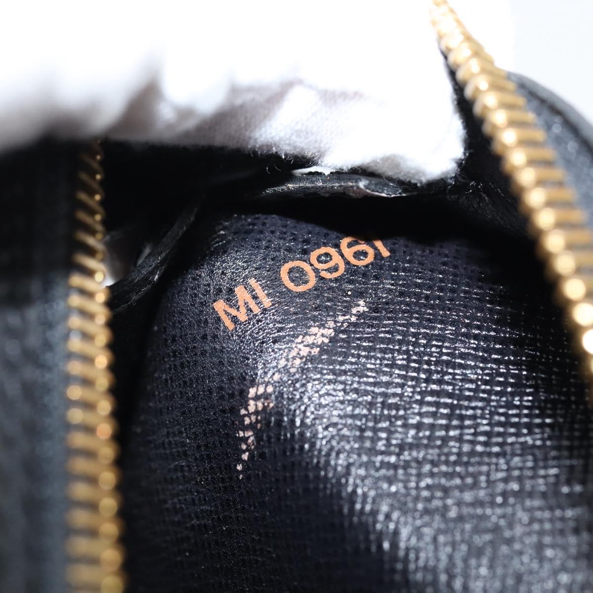 LOUIS VUITTON Epi Angian Shoulder Bag 2way Black M52112 LV Auth 147253