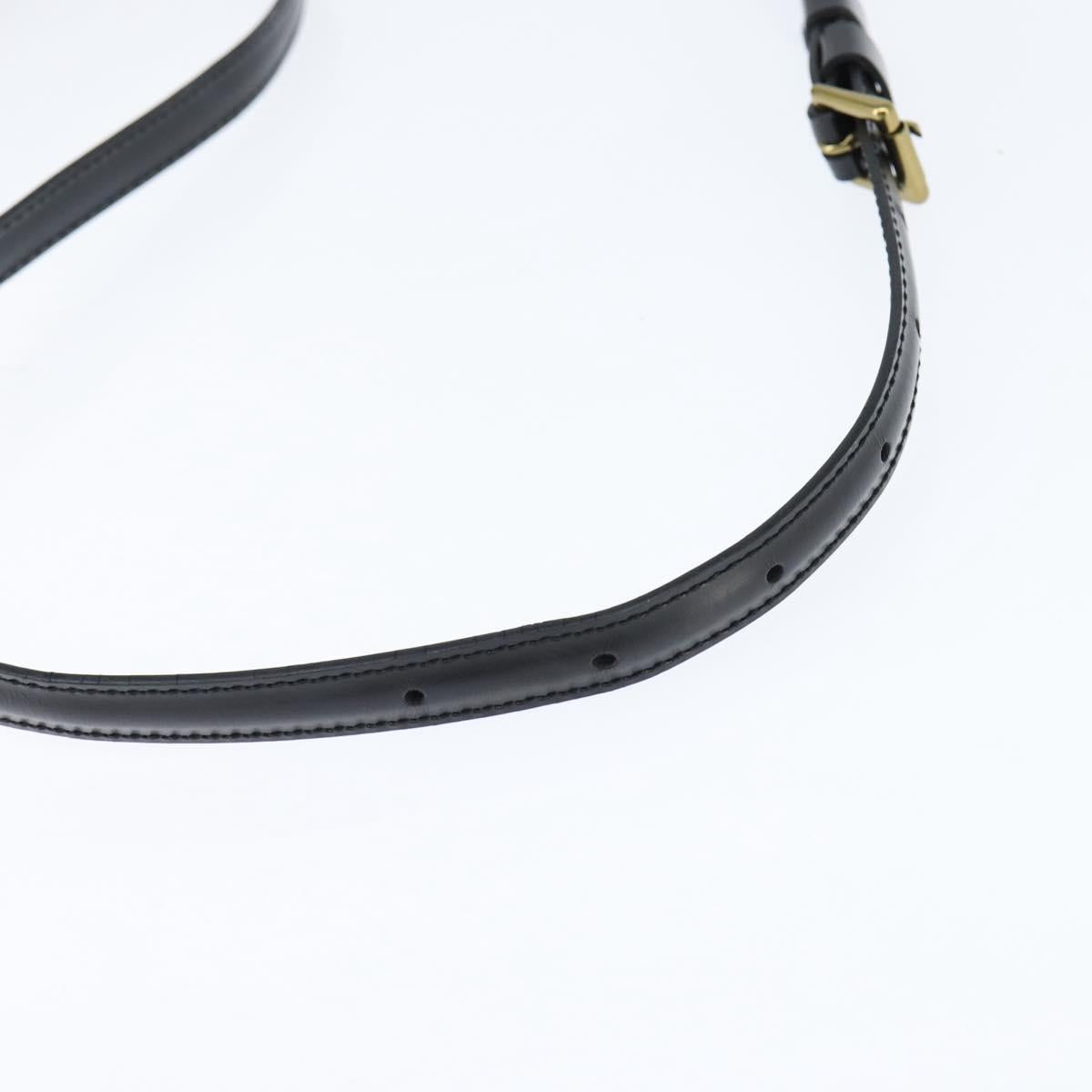 LOUIS VUITTON Epi Angian Shoulder Bag 2way Black M52112 LV Auth 147253