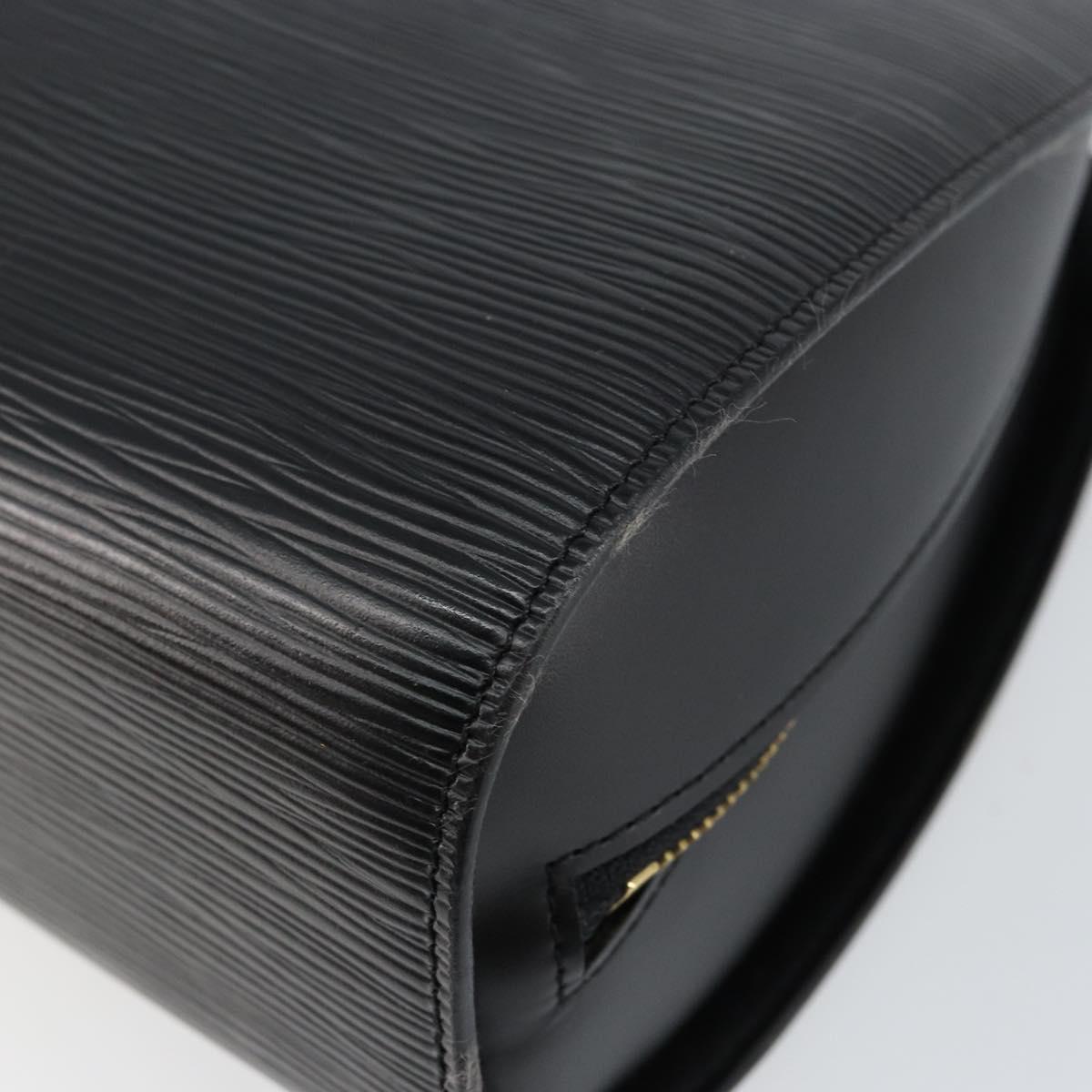 LOUIS VUITTON Epi Dauphine GM Cosmetic Pouch Black M48432 LV Auth 147254