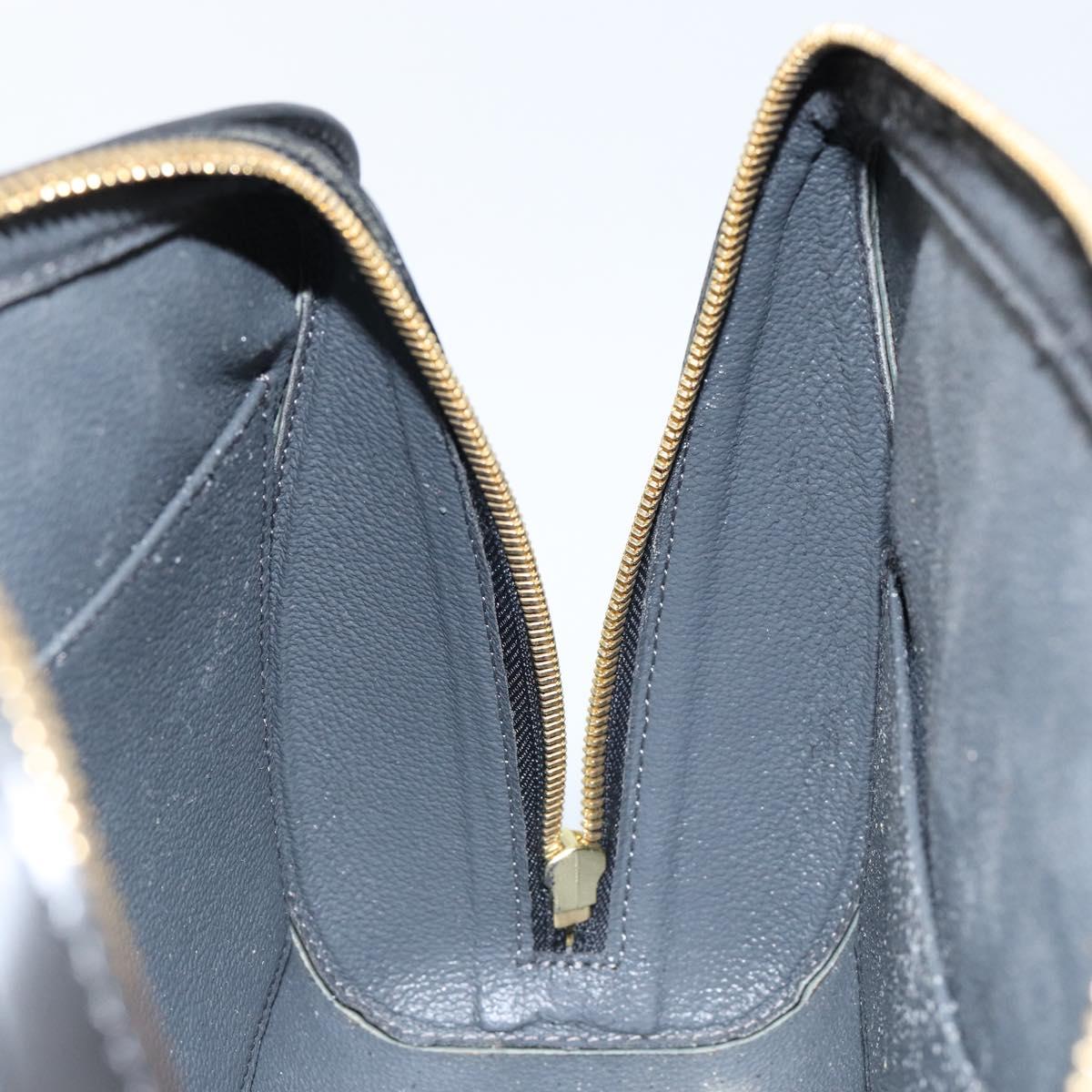 LOUIS VUITTON Epi Dauphine GM Cosmetic Pouch Black M48432 LV Auth 147254